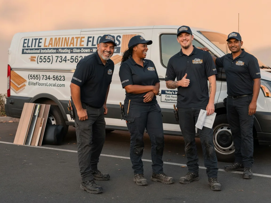 Laminate flooring installation company in Sapulpa, OK